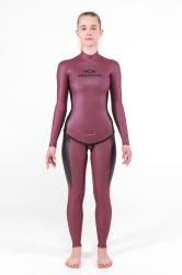 Гидрокостюм Фридайвинг Triple женский 1,5мм голый/ультраспан маджента Гидрокостюм Фридайвинг Triple женский 1,5мм голый/ультраспан маджента